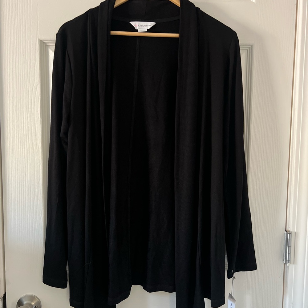 Liz Claiborne Black Cardigan